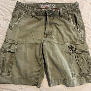 American Eagle Outfitters Olive Cargo Shorts